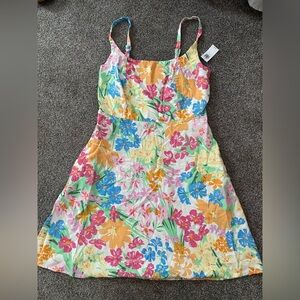 Fun Floral Mini Dress with Pockets